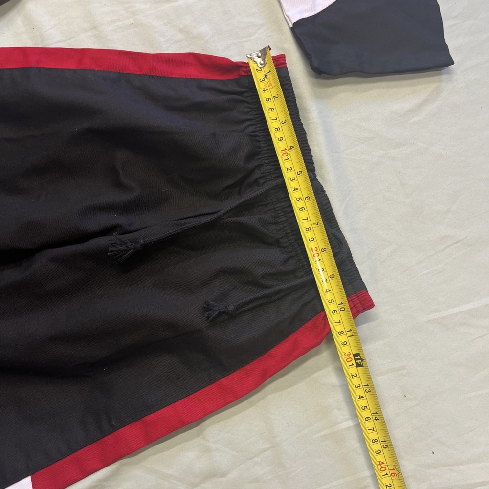 Century Karate Sparring Gi Size 0 Black Red & White Top & Bottom Draw String