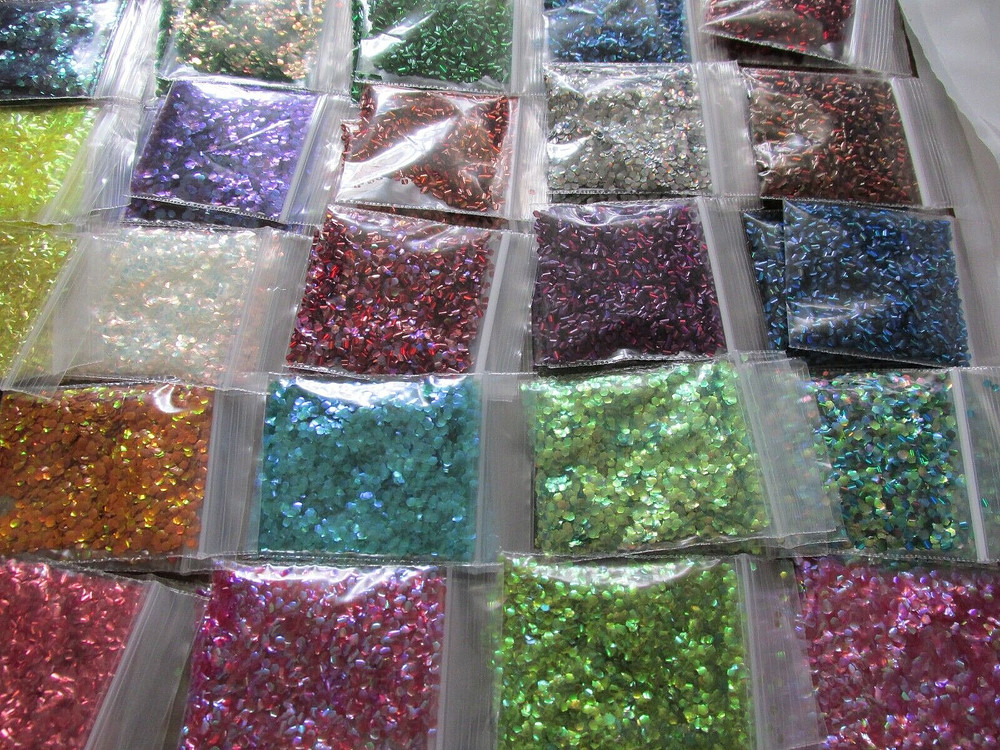 32 pieces Mermaid fish scales glitter bundle