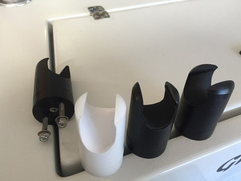 Snagless Platform Holder - Black **(Push Pole Caddy Gripper Polemate)**