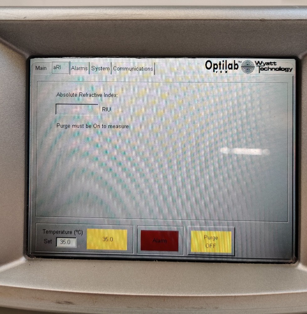 Wyatt Optilab REX Refractive Index Detector WREX-10 Tested