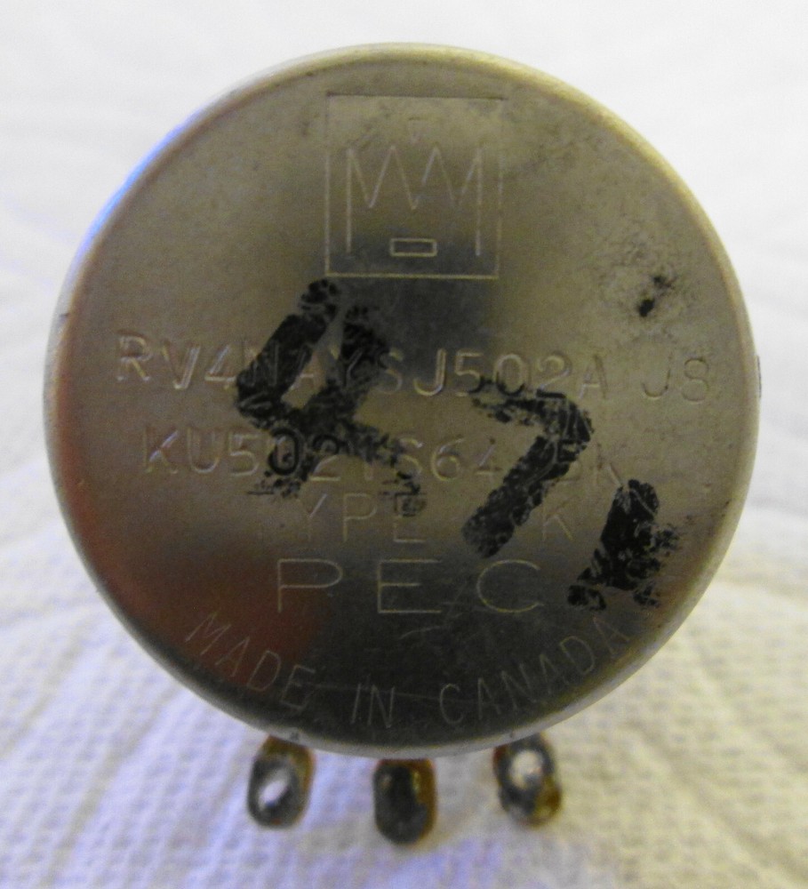 Precision Electronics RV4NAYSJ502A Potentiometer