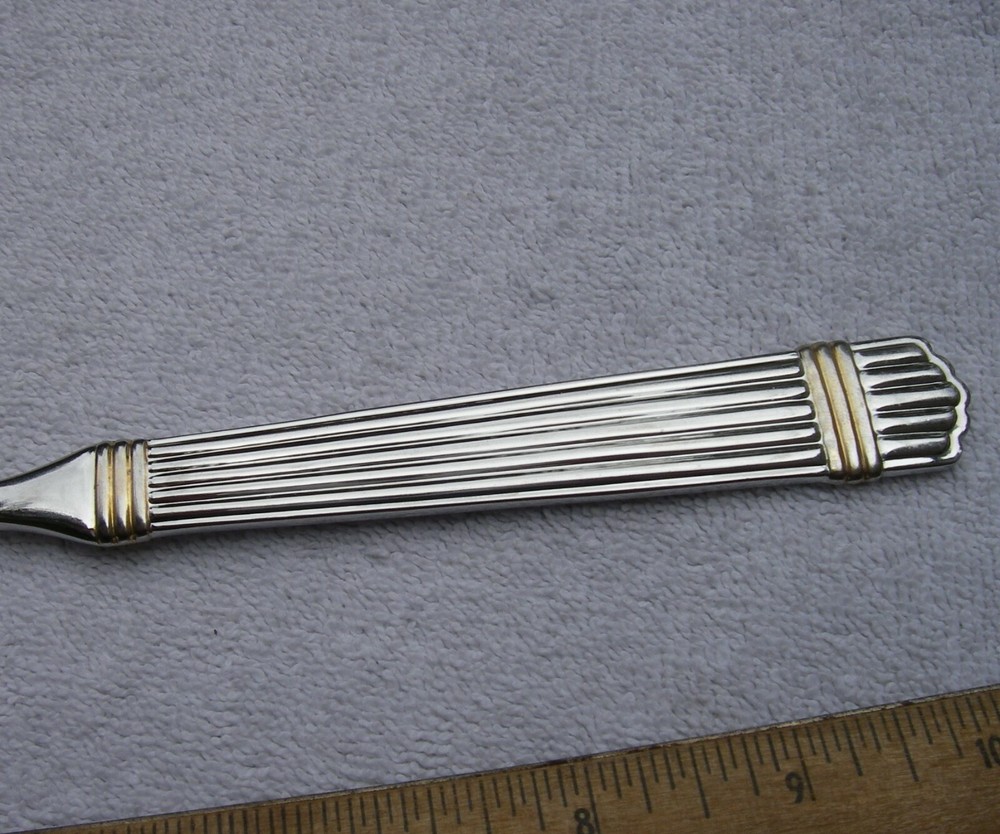 Roberts & Belk Stainless GOLD ESPIRIT Pattern PIE / CAKE SERVER-NR