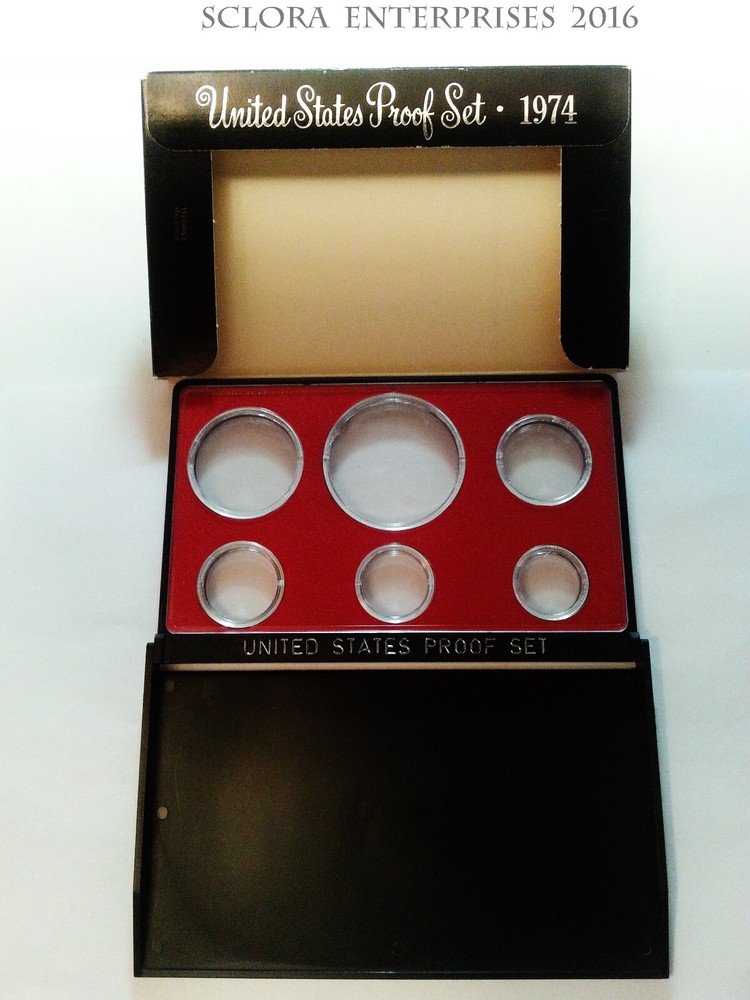 1973 Proof Set Box & Lens ONLY