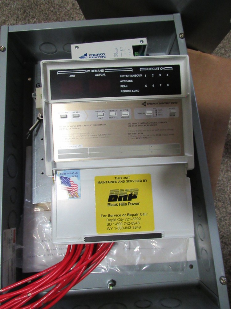 NOS Brayden Energy Sentry 9212 Computerized Energy Load Demand Controller