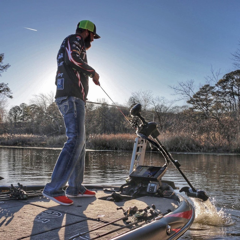 G-Force Heavy-Duty Trolling Motor Replacement Handle, Cushioned Grip, Lift & ...