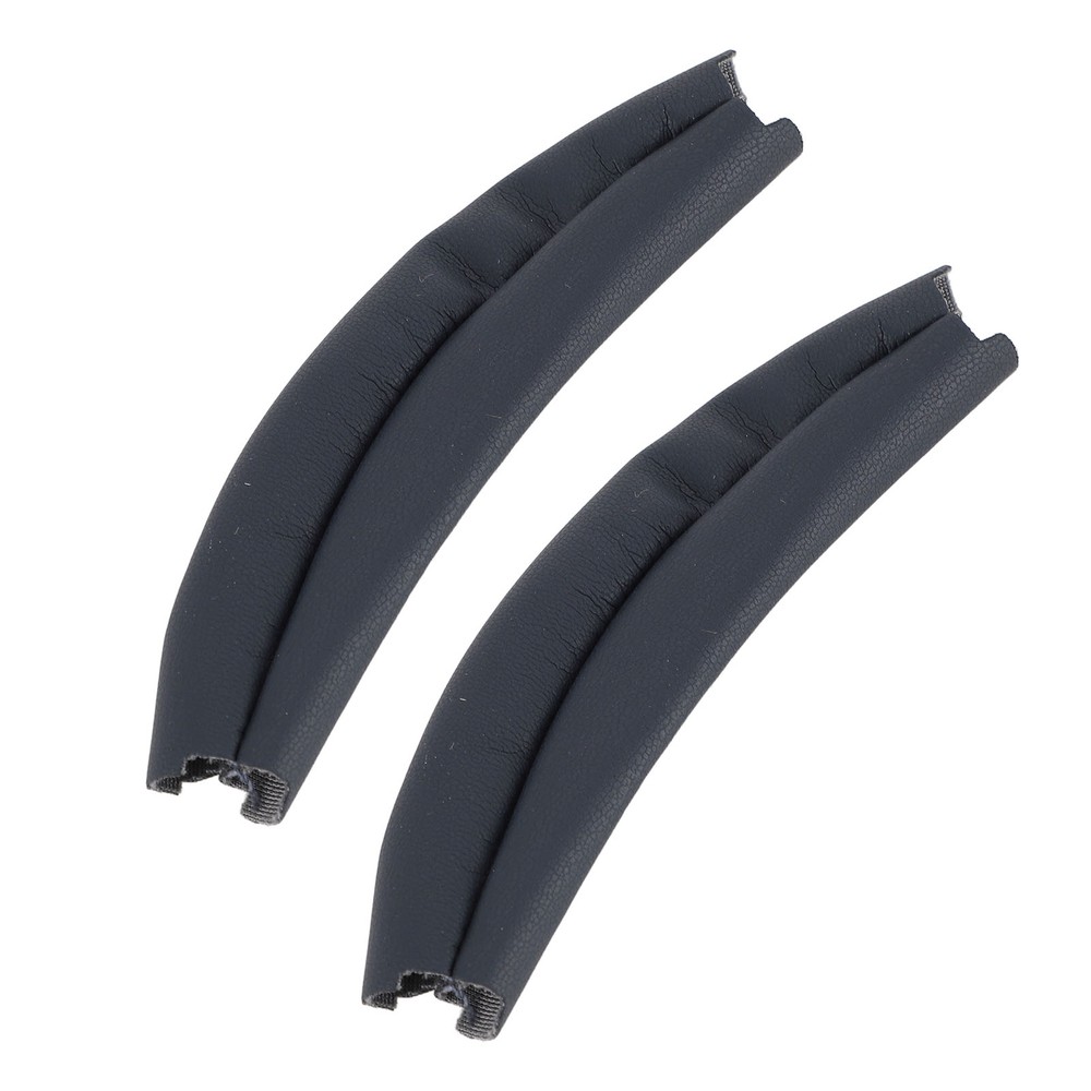 2PCS Replacement Headband Pad Protein Leather High Elasticity Headband Cush Part