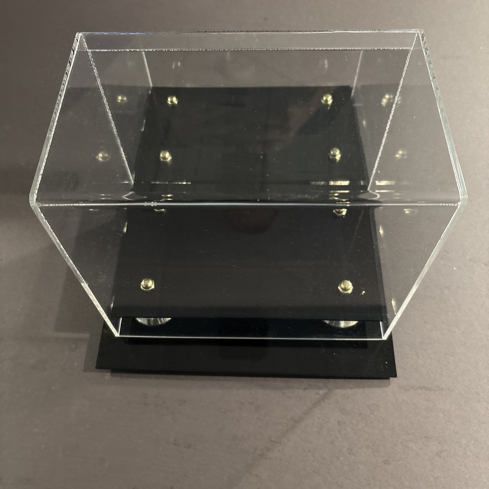 Used Acrylic Mini Helmet Display Case