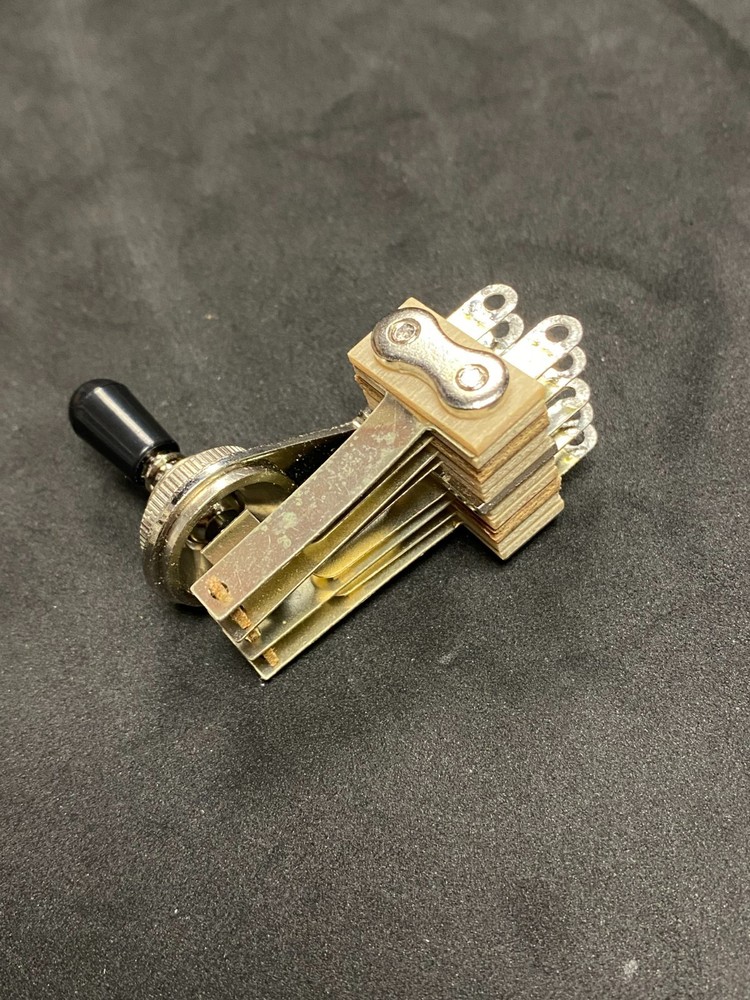 Switchcraft 4-Pole Right Angle Toggle Switch, Parker Guitars & Others