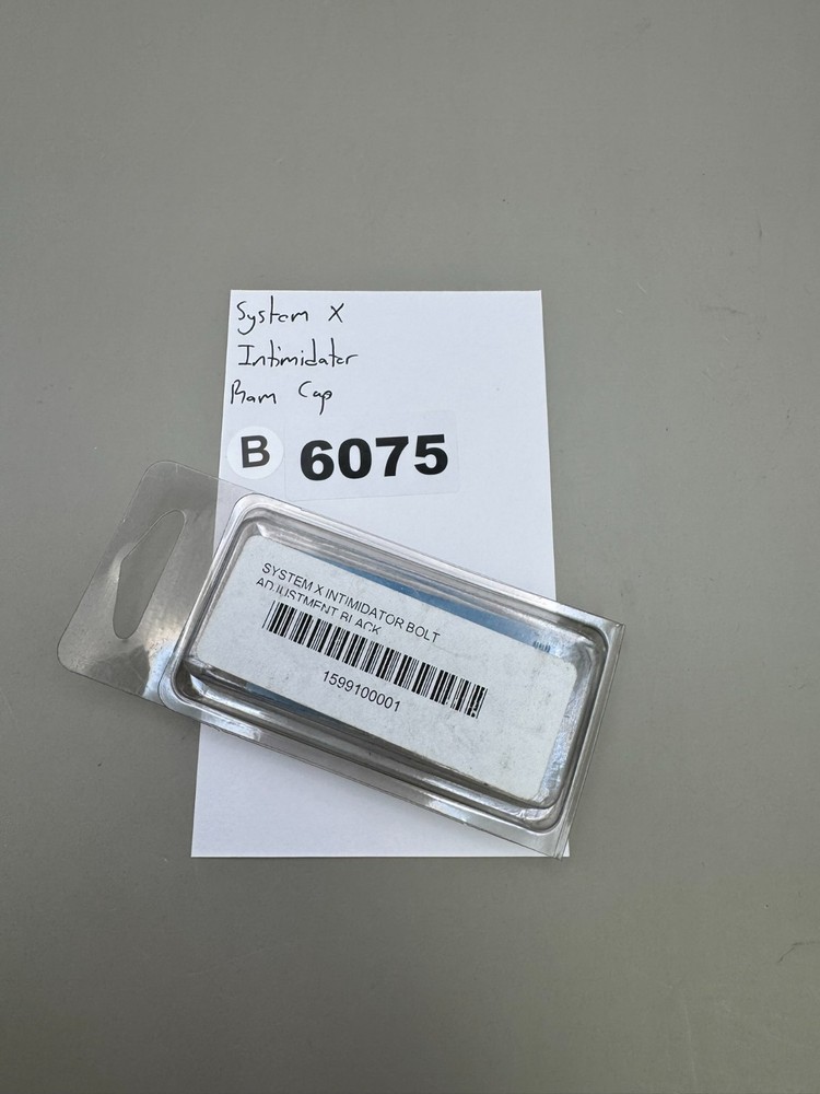 System X Intimidator Ram Cap-Gloss Black