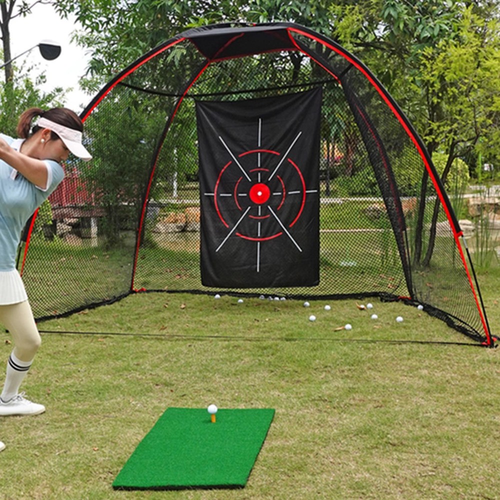 Indoor Golf Target Cloth Golf Hitting Cage Hitting Net for Practice Golfing