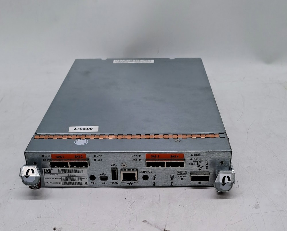 HP AW592A 582934-001 SAS MSA STORAGE ARRAY CONTROLLER