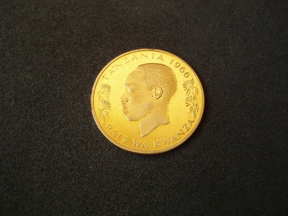 Tanzania, 20 Senti, 1966, proof