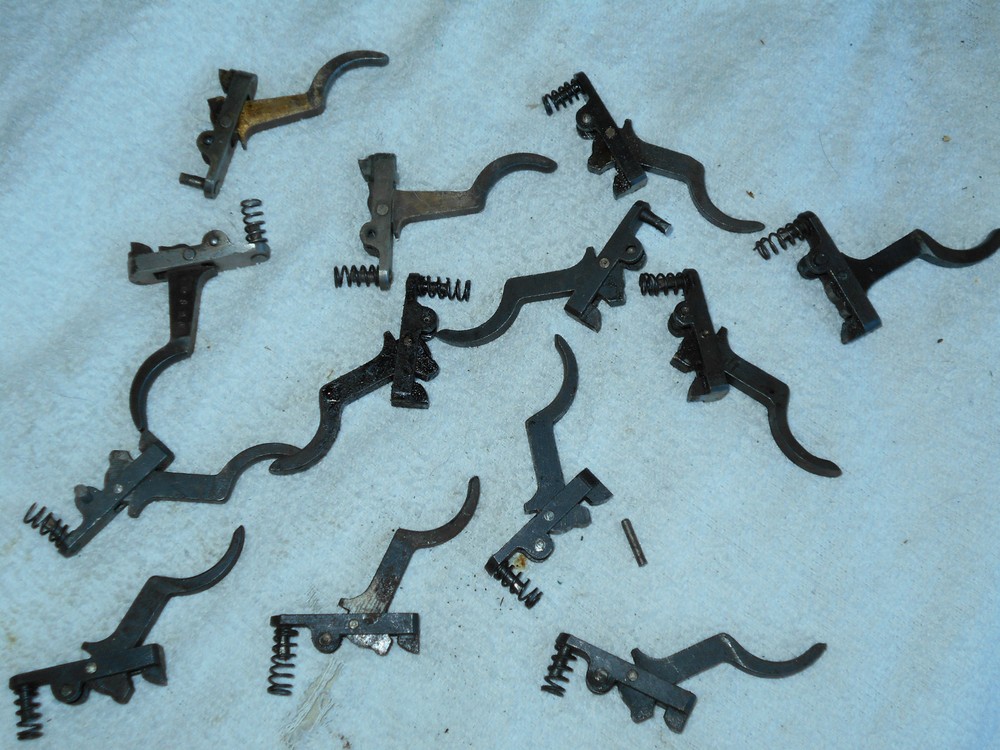 WW2 japanese type 38 arisaka rifle carbine complete trigger w/ rollpin & spring