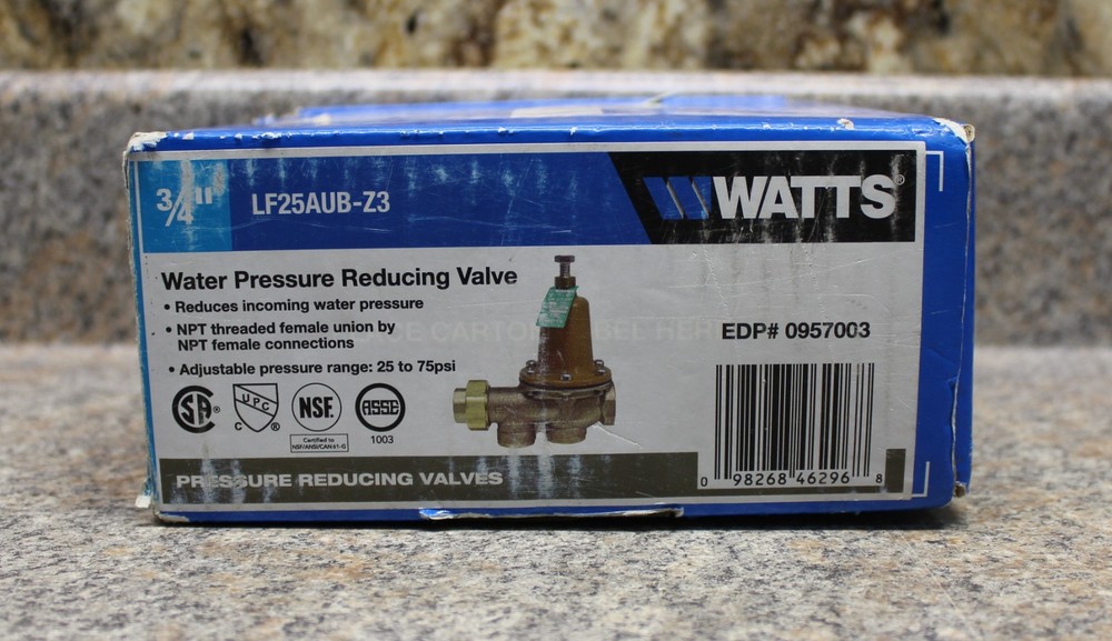 Watts LF25AUB-Z3 3/4" Water Pressure Reducing Valve