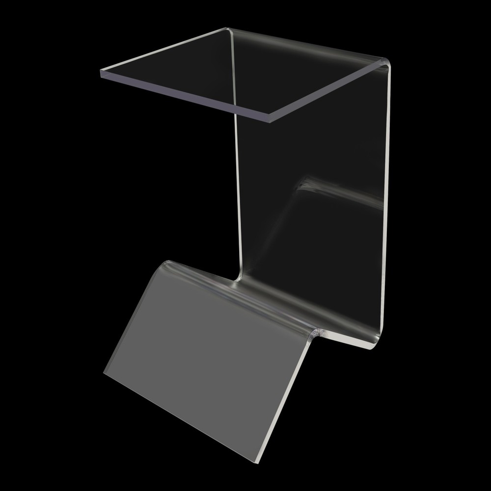 Side Table End Table Acrylic End Table Modern Clear Side Couch Table 20in Height