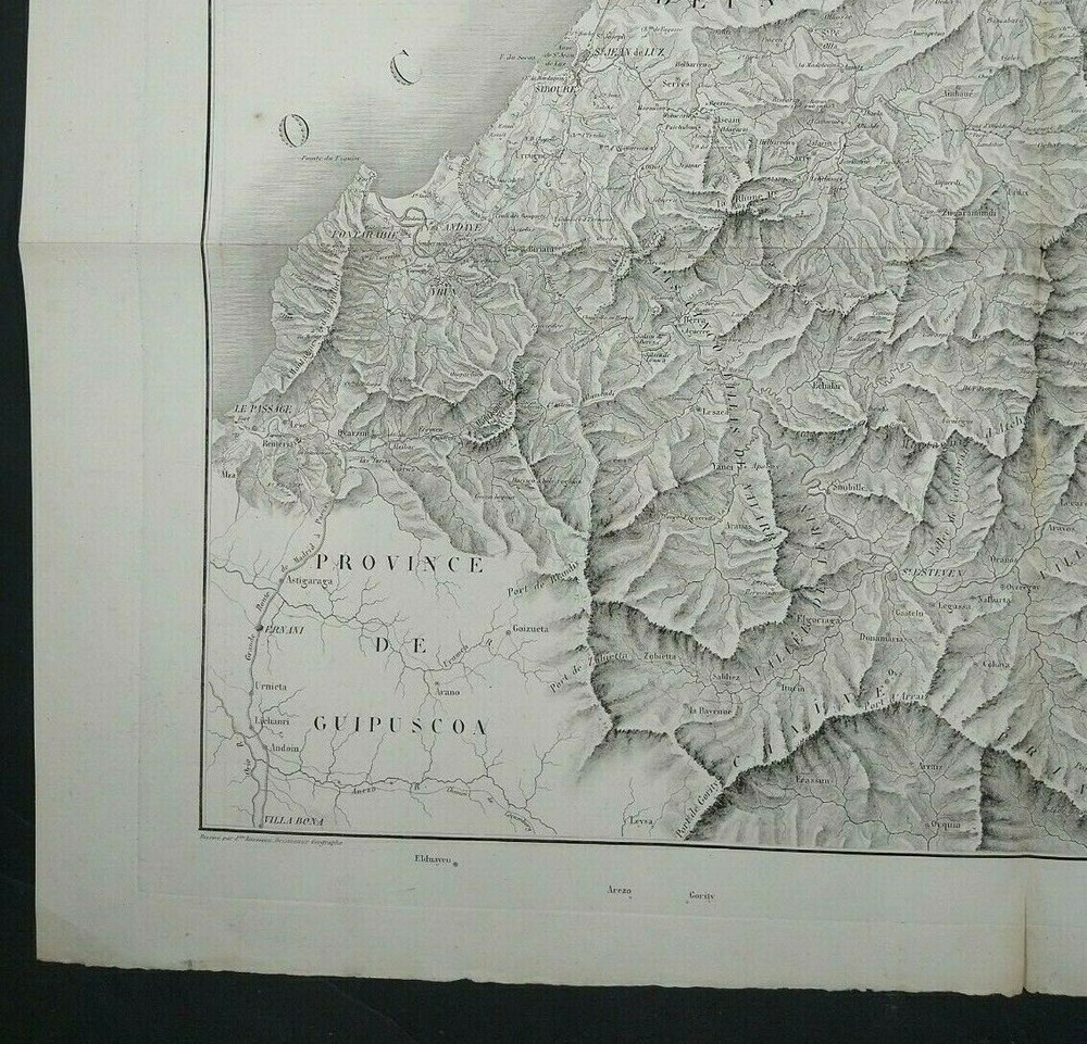 1793-75 REVOLUTIONARY WAR MAP - AUTHENTIC PRINT