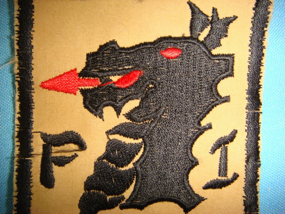 VIETNAM WAR PATCH, USAF FI GUNG HO TASK FORCE SQUADRON