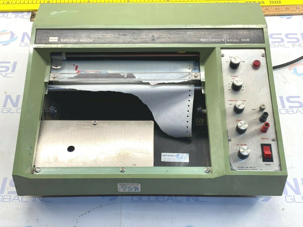 Sargent Welch Scientific Model XKR Recorder