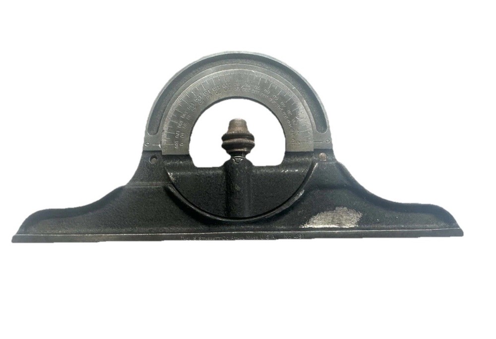 STARRETT Reversible Bevel PROTRACTOR NO 491