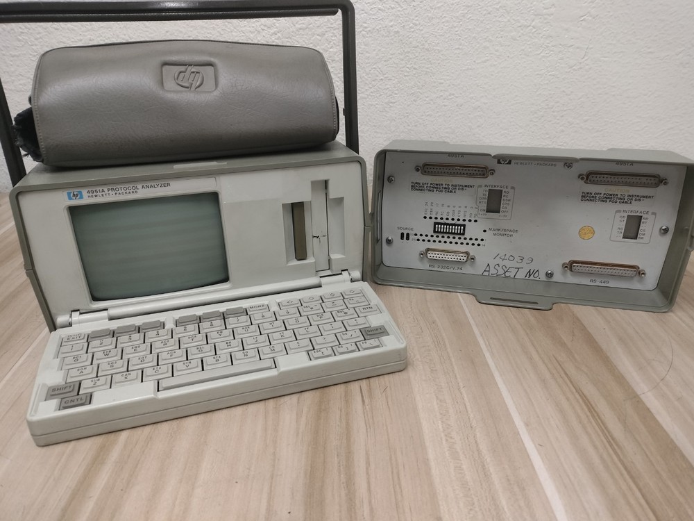 HP Hewlett Packard 4951C Protocol Analyzer HP 18180A Interface w/ Accessories