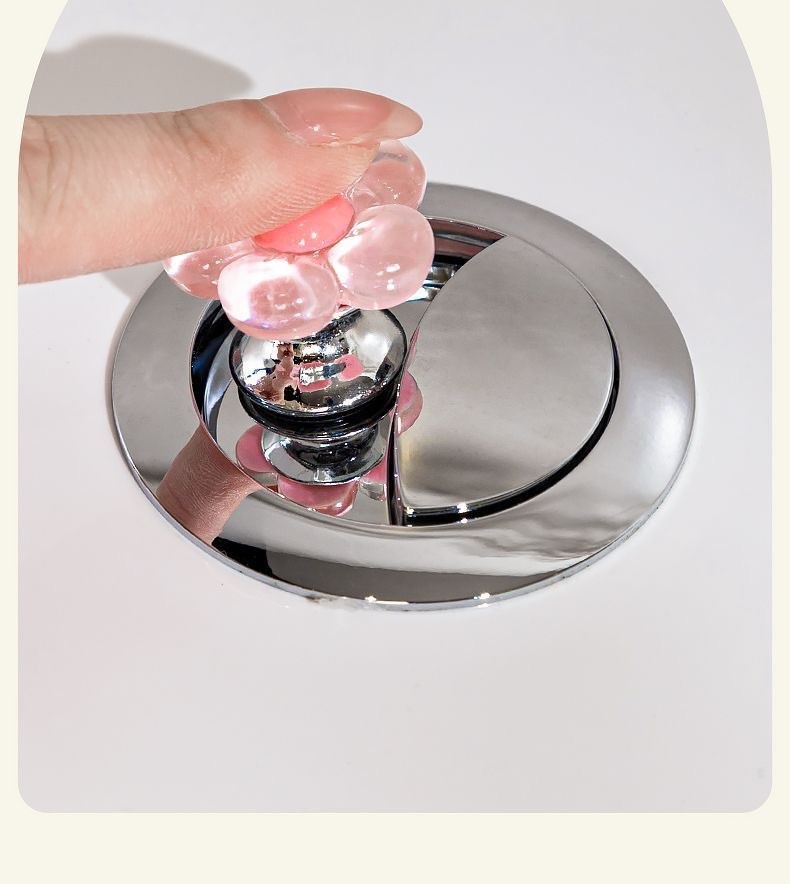 Toilet button pusher helper
