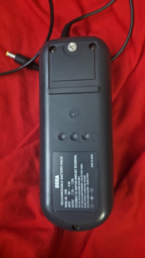 SEGA Game Gear Rechargeable Battery Pack for Handheld Console