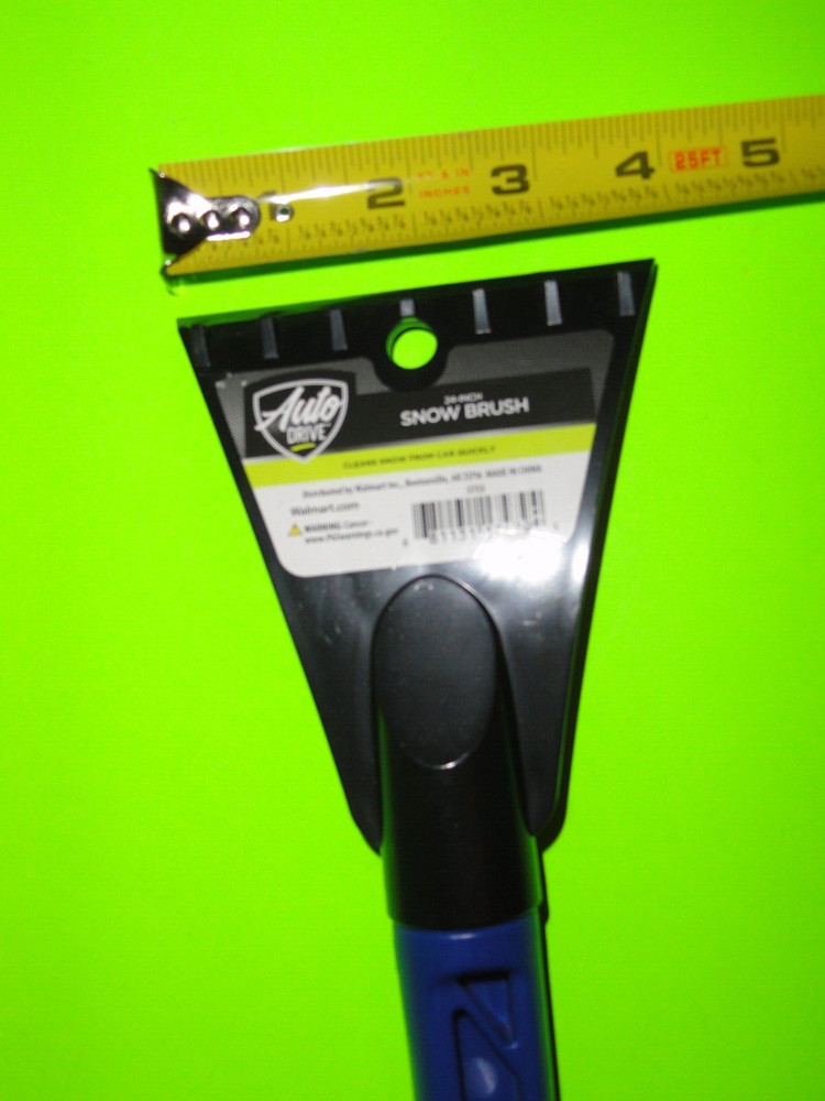 (8-Pack) 24” BLUE Car Snow Brush + BLACK Ice Scraper Tool Combo Auto Drive READ