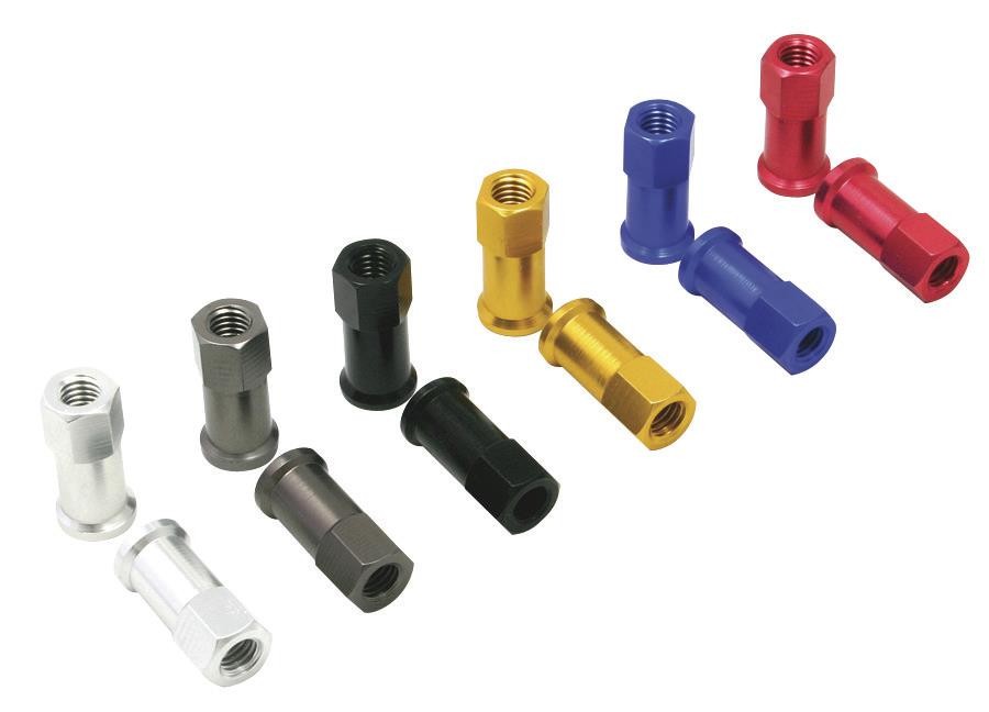 DRC Rim Lock Nuts - Black - D58-02-104