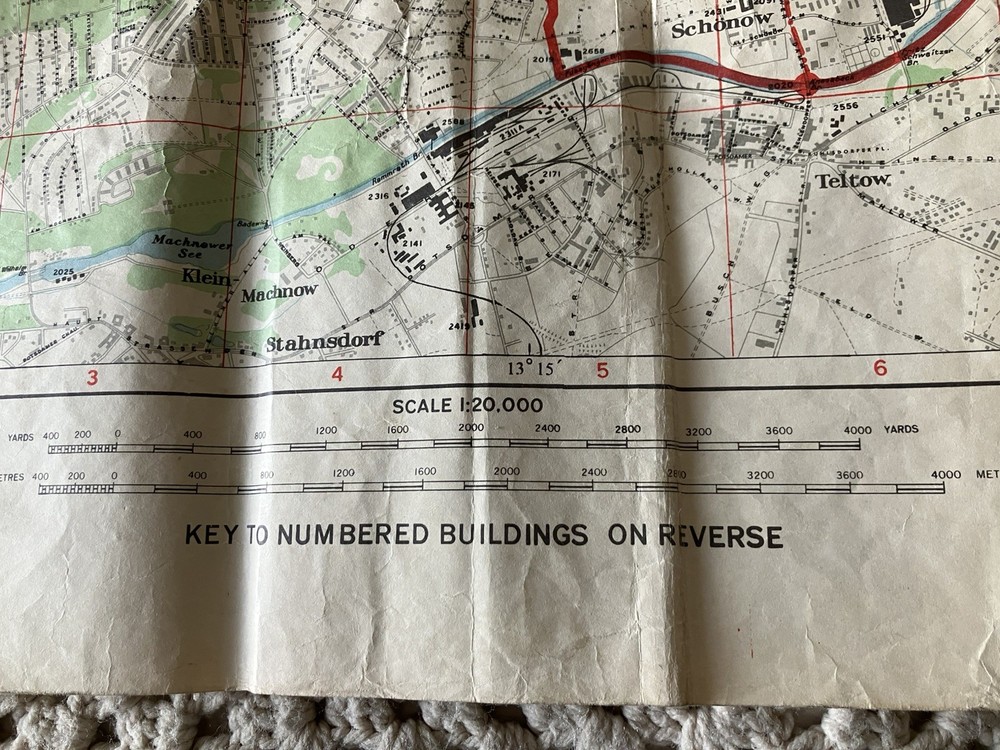 Allied Central Interpretation Unit War Map Germany Sheet 3 (SW) 1945