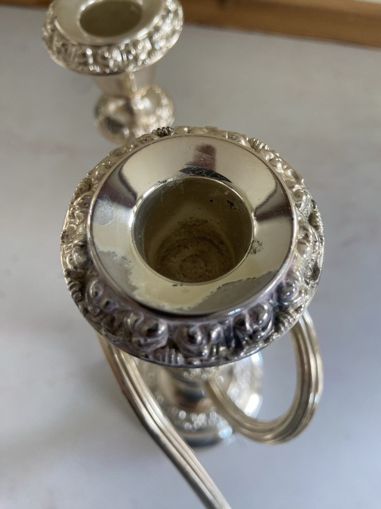 Vintage 3 Arm Candelabra