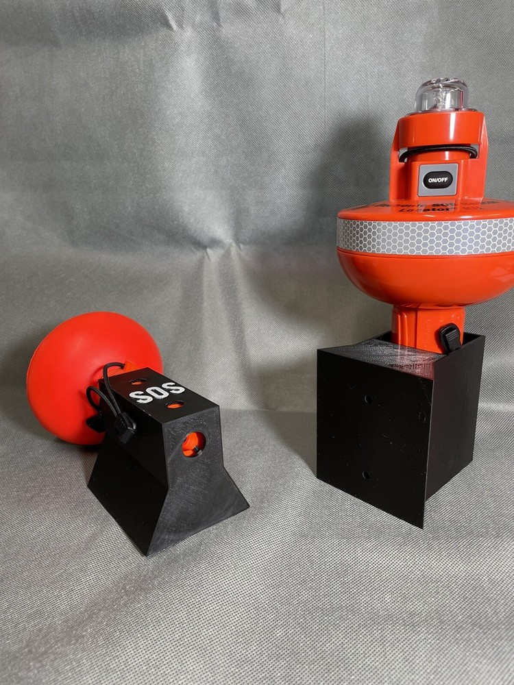 SOS Boating Beacon Distress Light HOLDER NEW