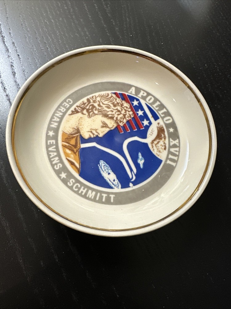 Apollo 17 Small Plate Saucer