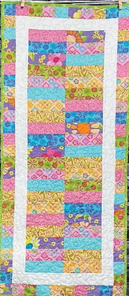 Bubblegum Table Runner Quilt Pattern