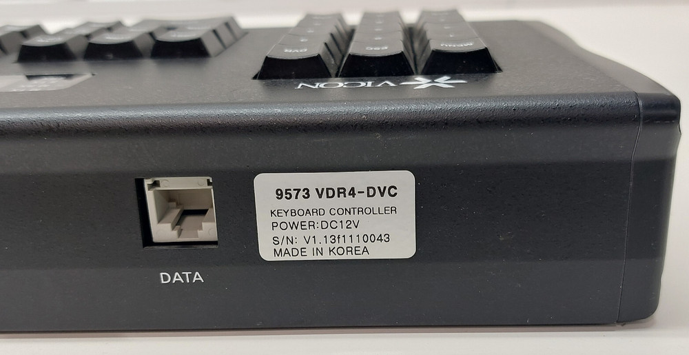 Vicon Camera Keyboard Controller 9573 VDR4-DVC