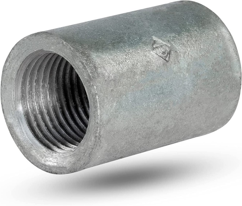 1" Straight Merchant Steel Coupling With Galvanized Coating