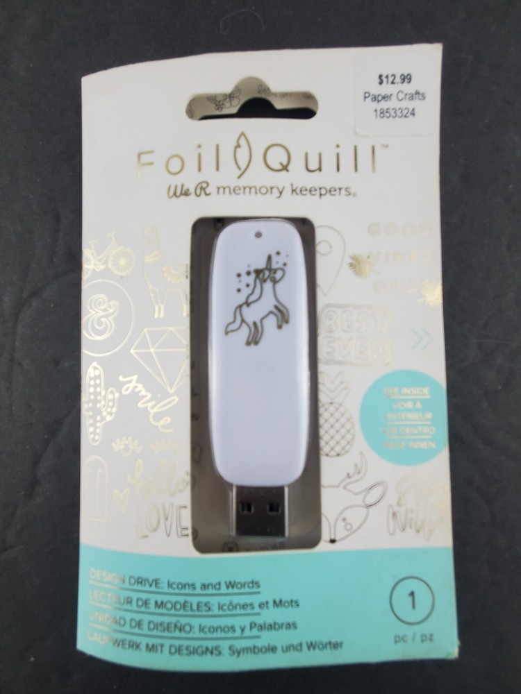 foil quill usb drive 200 designs