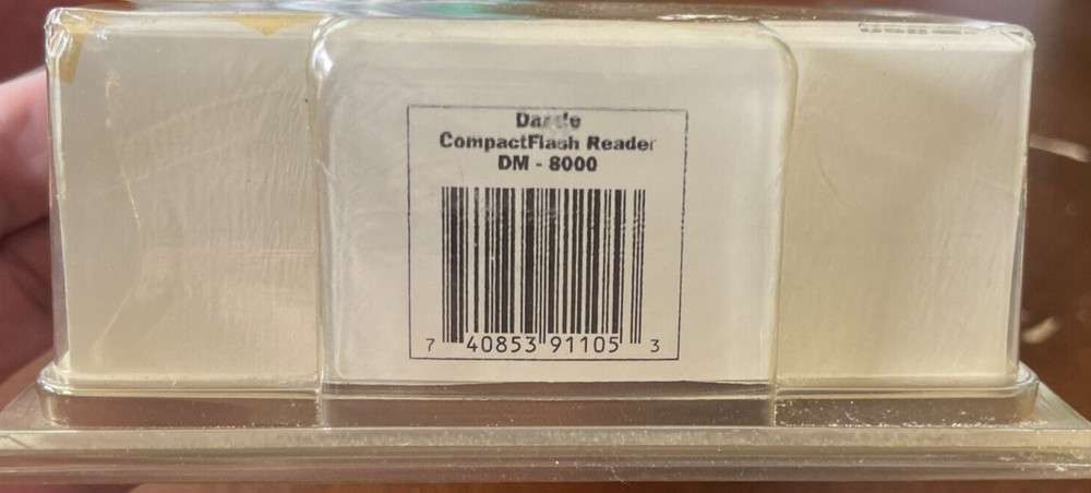 Dazzle CompactFlash Reader/Writer Digital Media Reader DM-8000 NEW old stock