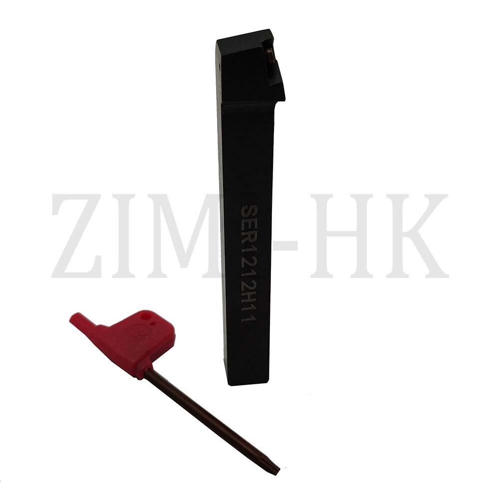 SER1212H11 12mm Lathe Threading Turning Tool +1pc 11ER Threading insert