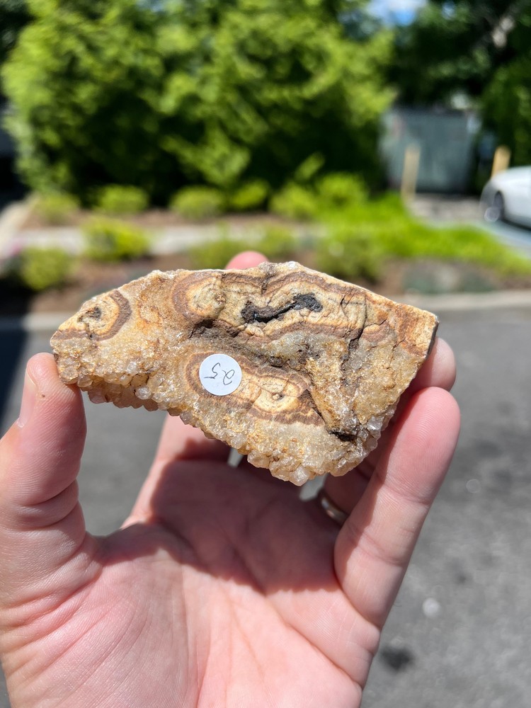 Druzy Quartz from Brazil K