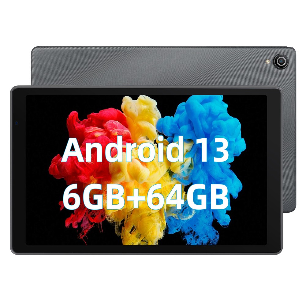 Urao Tablet Octa-Core Android 13 Tablet 6+64GB Dual Camera Bluetooth WIFI