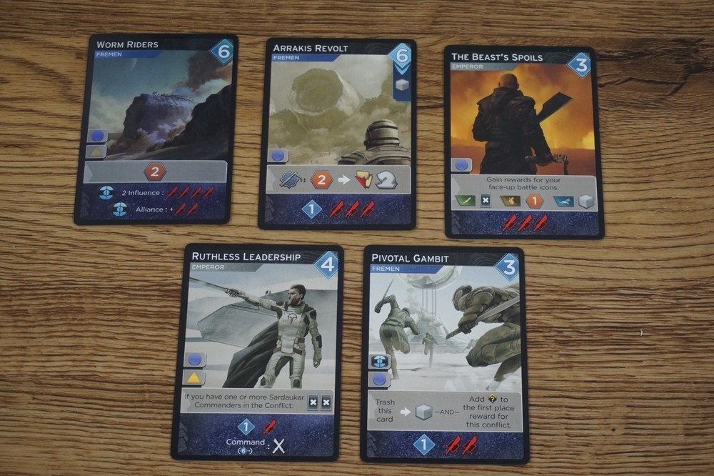 Dune Imperium Promo Pack 2 Cards - Includes FOIL Worm Riders
