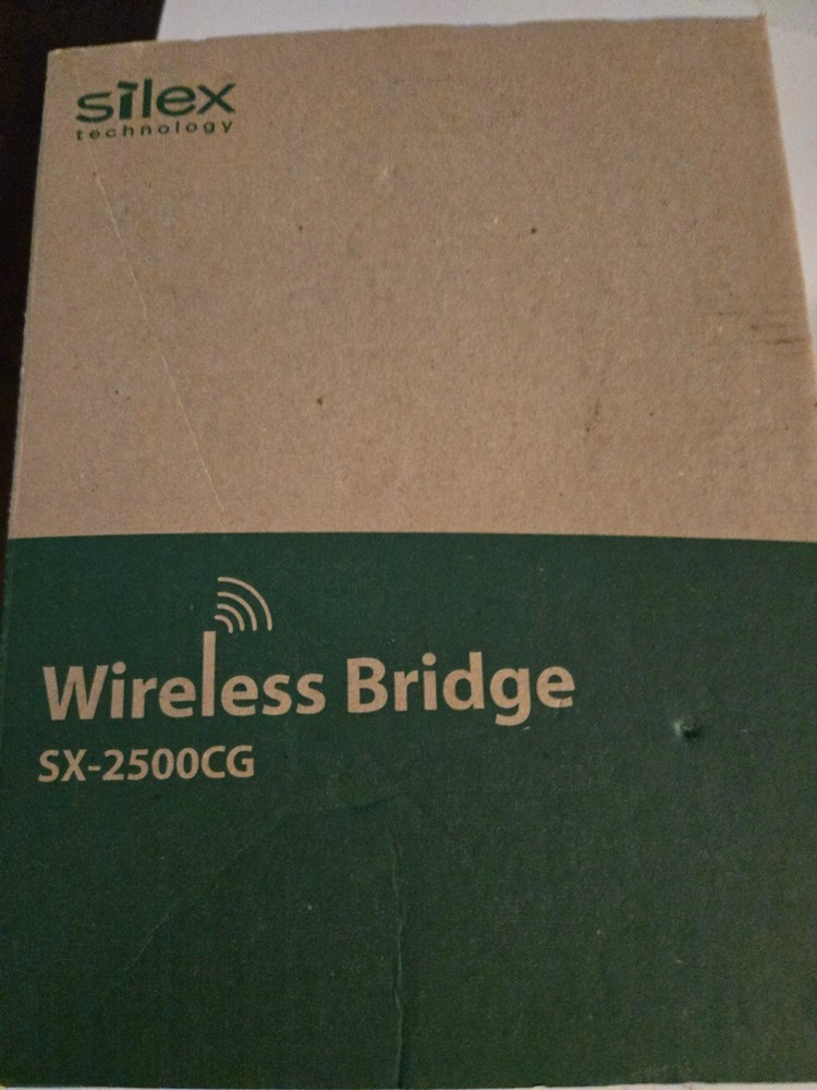Silex Sx 2500cg wireless bridge