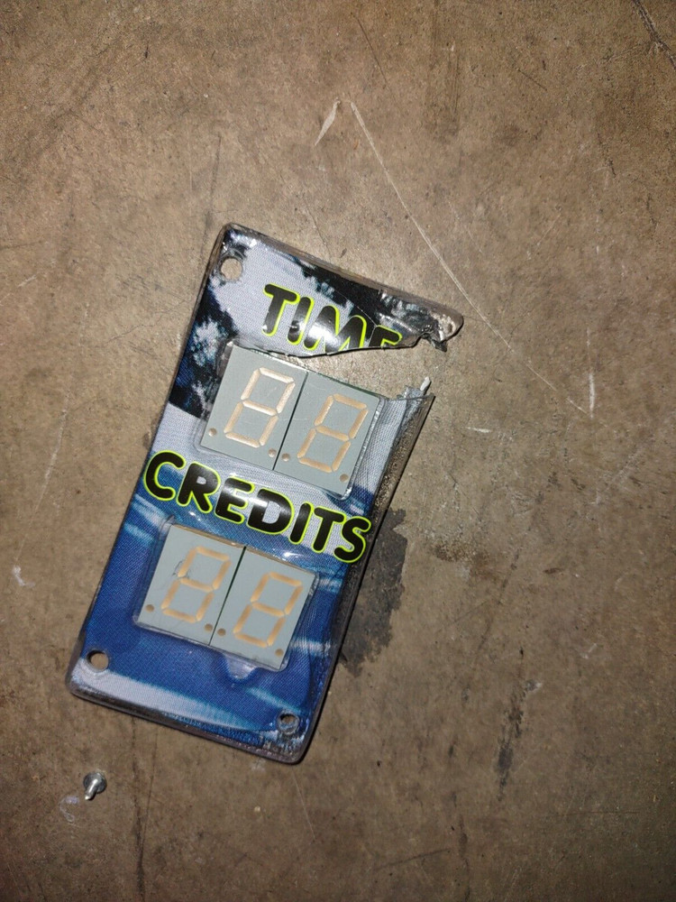 gravity hill arcade redemption timer pcb #311