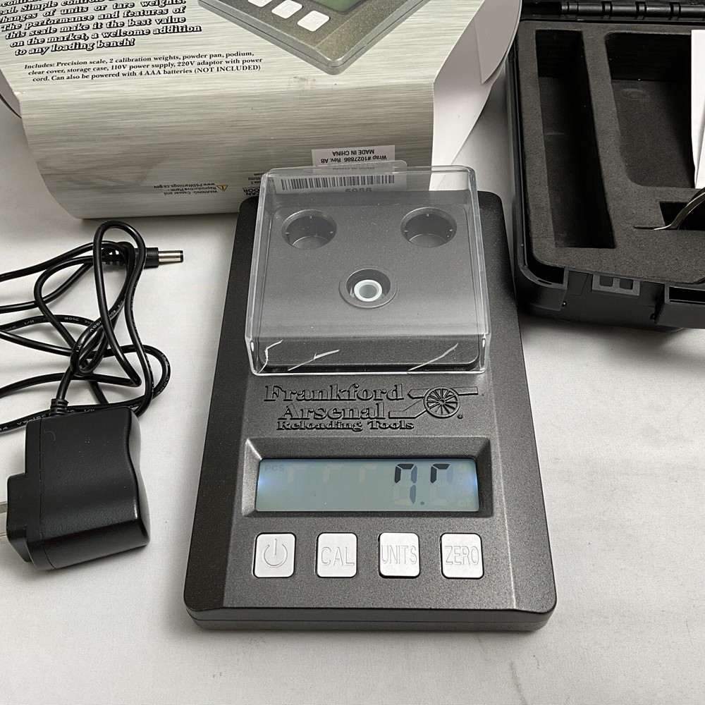 BAD SCREEN? Frankford Arsenal Reloading Tools Precision Powder Scale