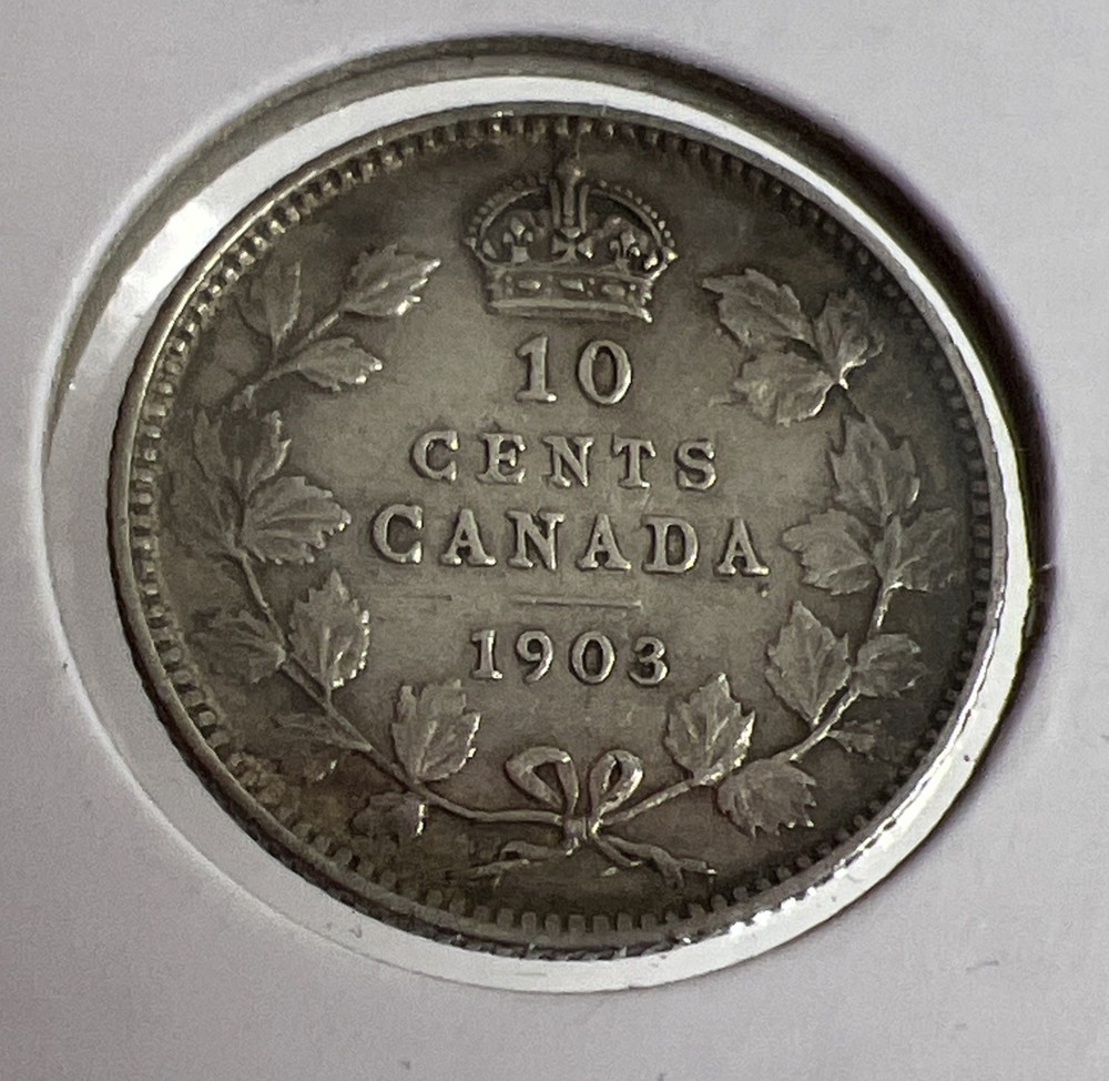 1903 - Canada 10 cent - Canadian Dime