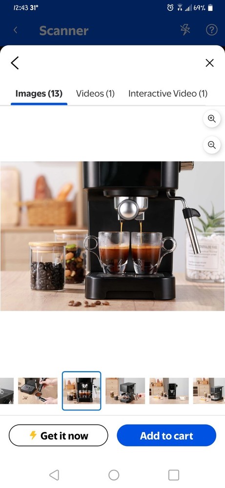 Mainstays Espresso Maker