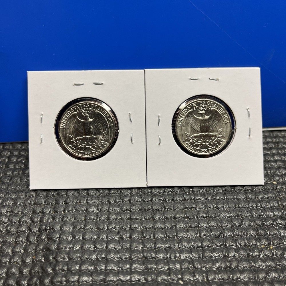 1981 P&D Washington Quarter Set