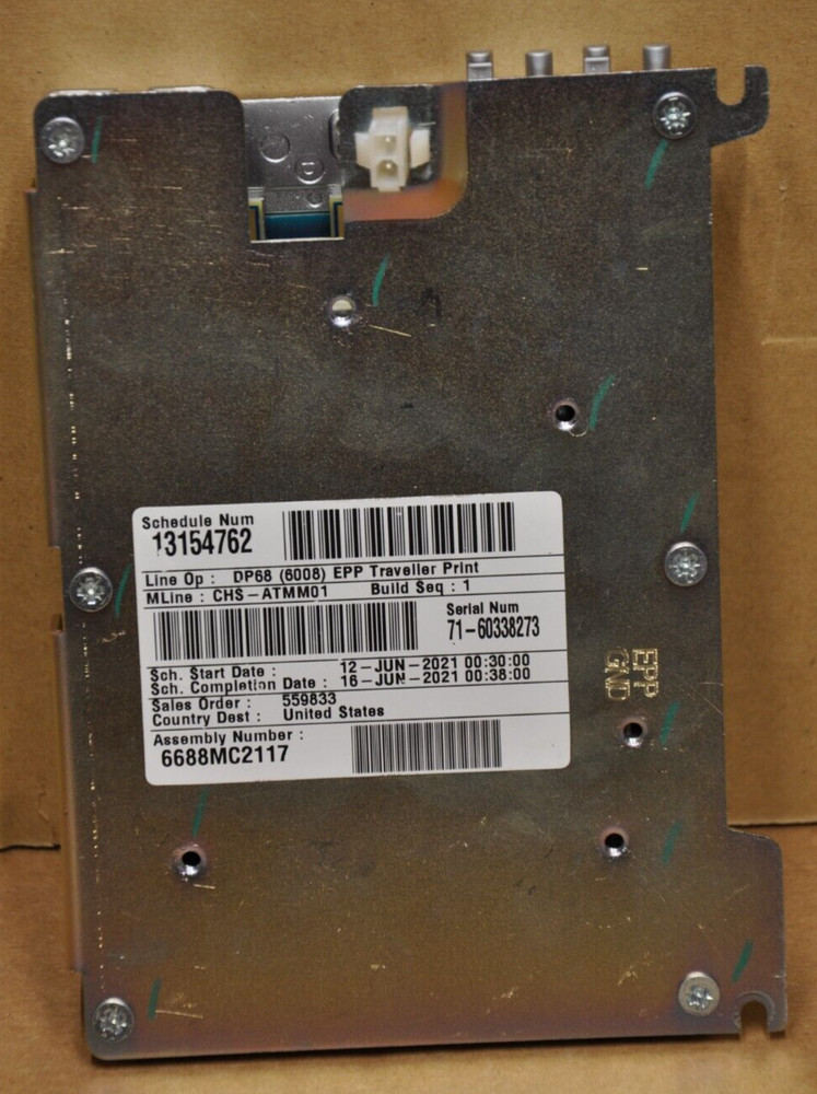 NCR ATM KEYBOARD 445-0777474 NEW