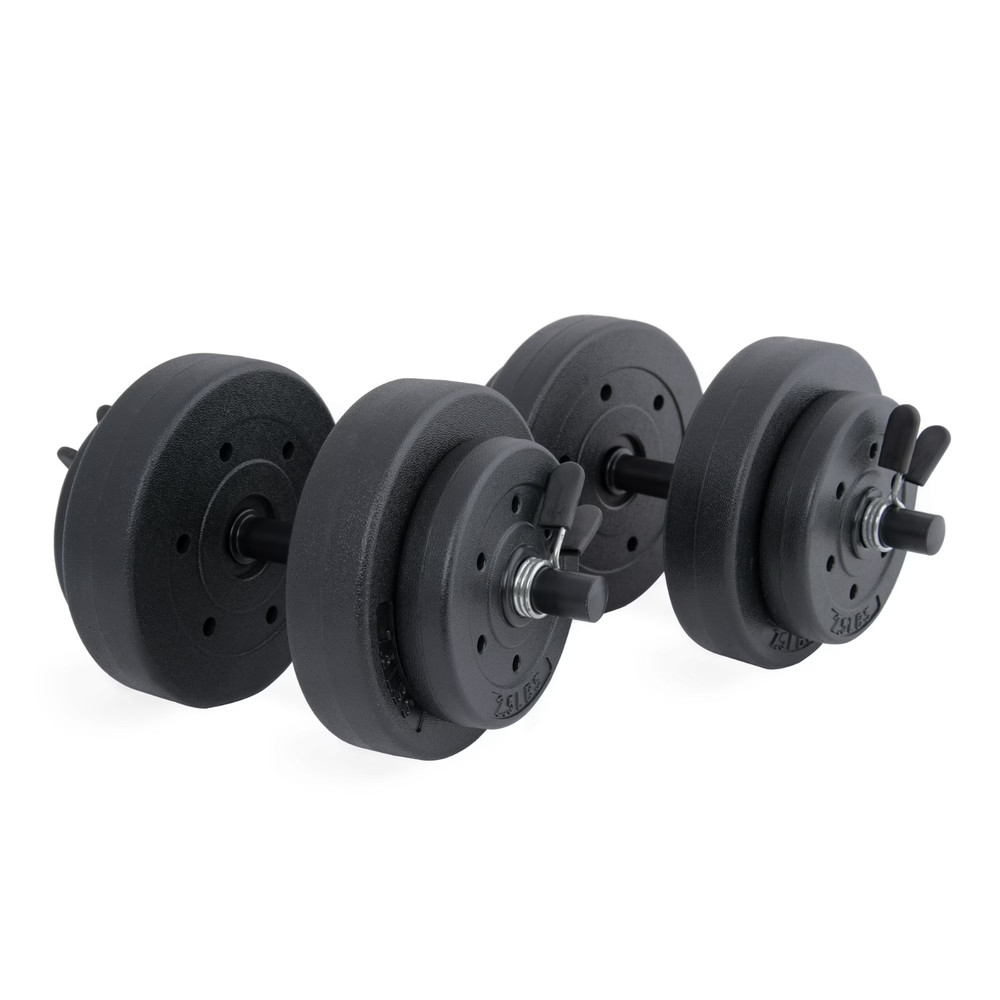 CAP Barbell 40-Pound Vinyl Dumbbell Set