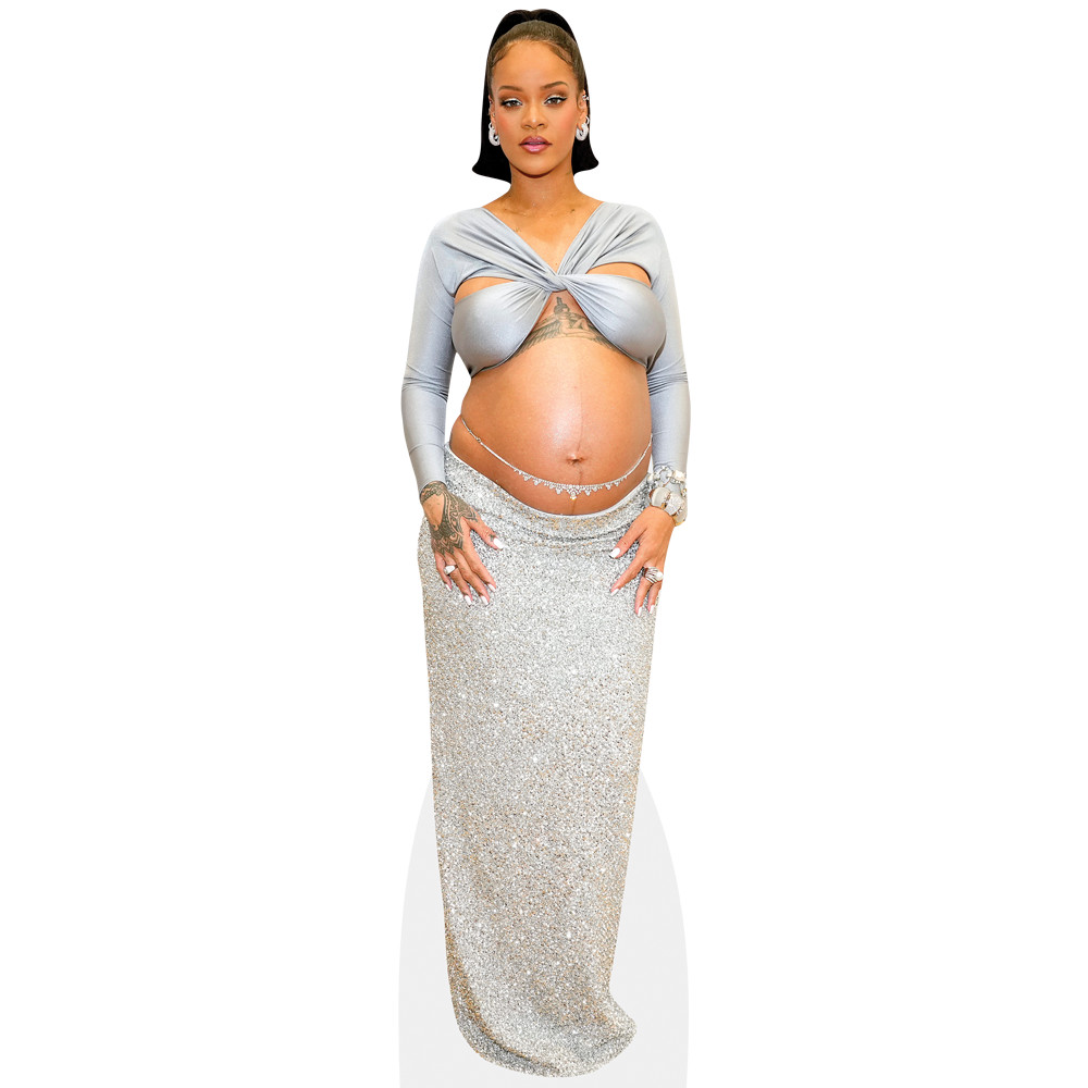 Rihanna (Silver) Mini Size Cutout